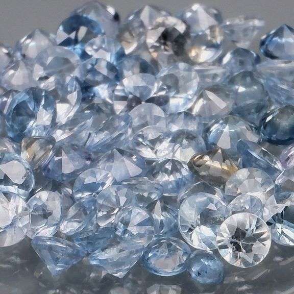 Heated only top blue 4.42ct Sapphire set