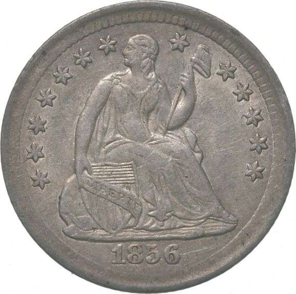 1856 Seated Liberty Half Dime