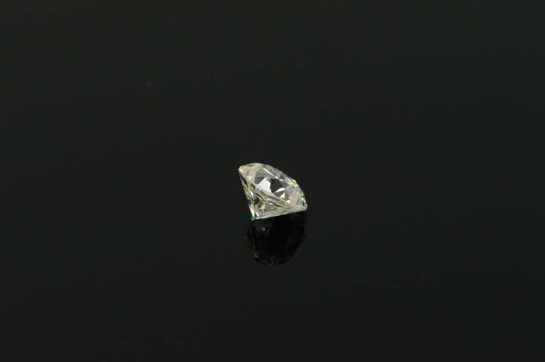 GIA 0.74 Ct Round Brilliant Cut J Color, I1 Clarity Diamond
