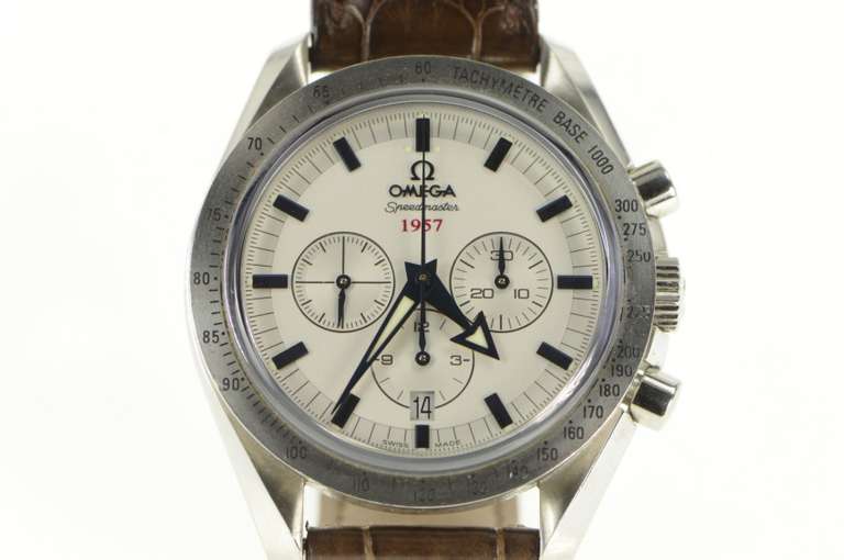 Omega Automatic Speedmaster Broad Arrow 1957 Men's Watch