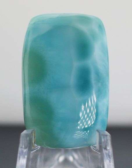 Lovely 33.80ct sky blue Larimar cabochon