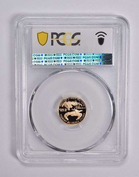 PR70 DCAM 2004-W $5 American Gold Eagle 1/10 Oz Gold PCGS