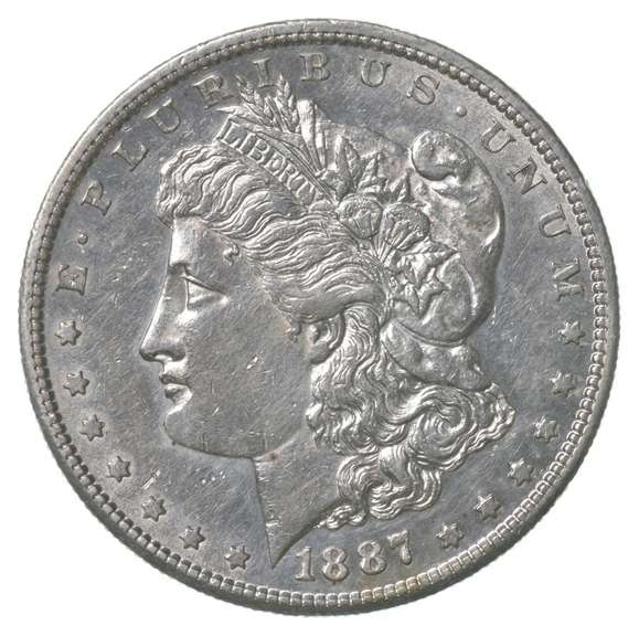 1887-S Morgan Silver Dollar