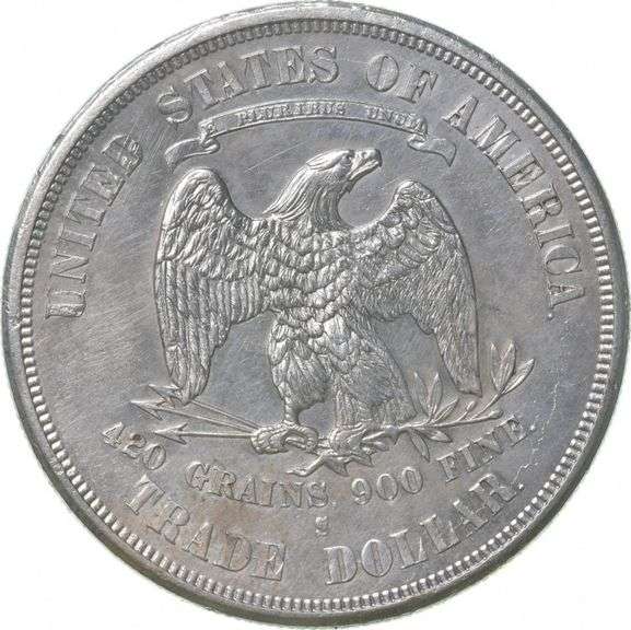 1875-S Seated Liberty Trade Dollar