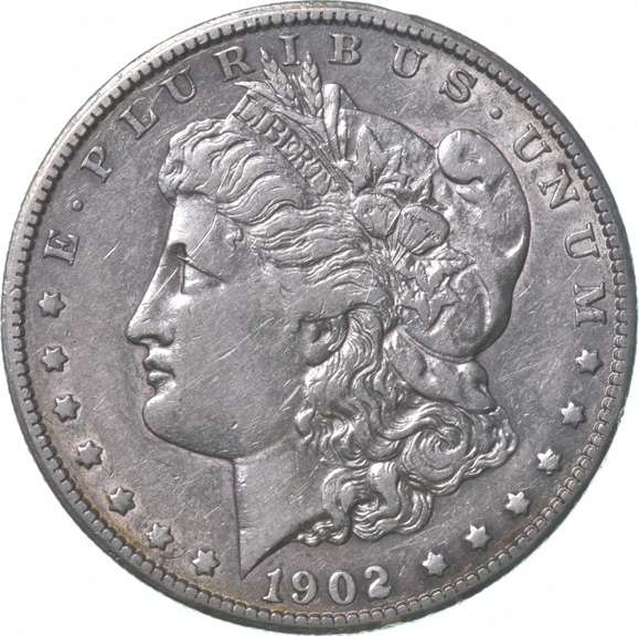 1902-S Morgan Silver Dollar