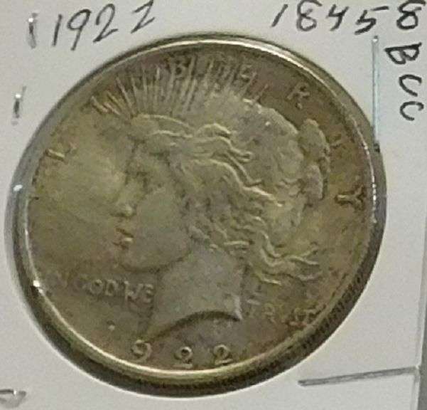 1922 Peace Dollar, circ