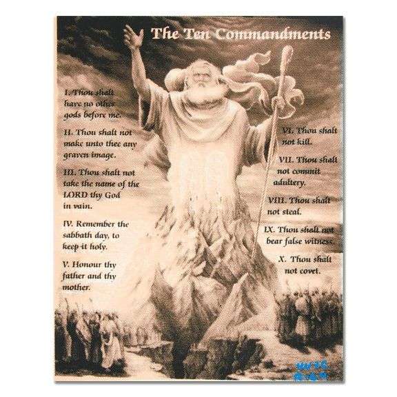 Ten Commandments by "Ringo" Daniel Funes