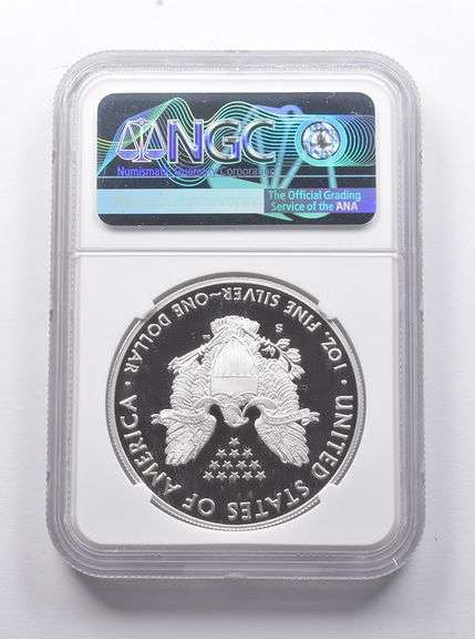 PF70 UCAM 2018-S American Silver Eagle FS NGC