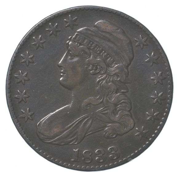 1833 Capped Bust Half Dollar