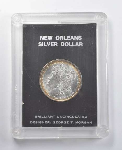 BU 1884-O Morgan Silver Dollar