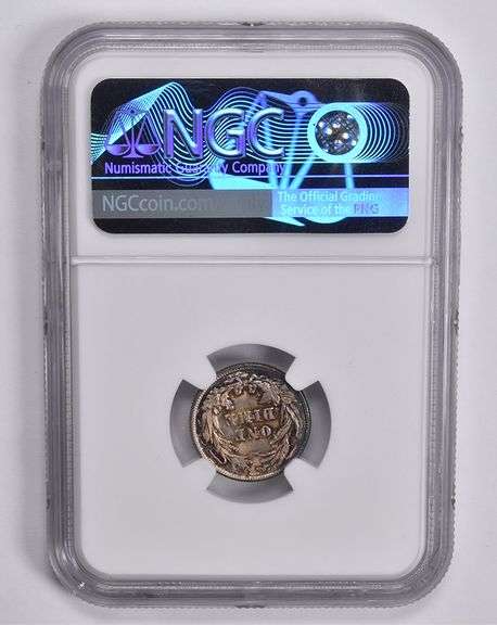 MS64 1913 Barber Dime NGC