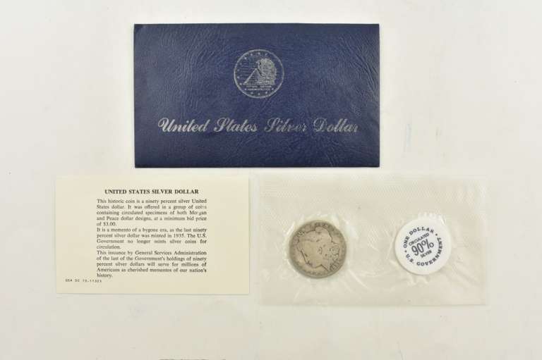 1885 Morgan Silver Dollar GSA Softpack