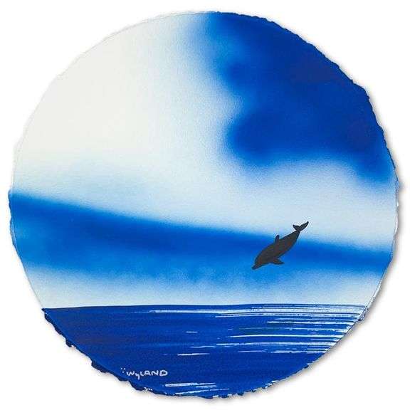 Dolphins by Wyland Original