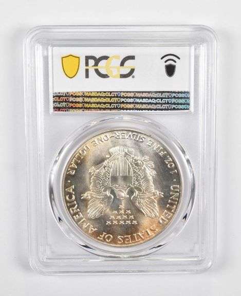 MS68 1987 American Silver Eagle - PCGS Beautiful Tone!