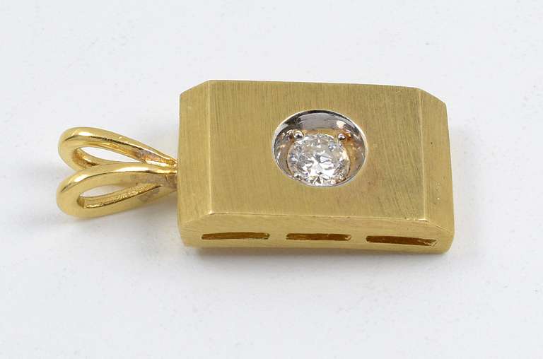 Well Designed Diamond Pendant