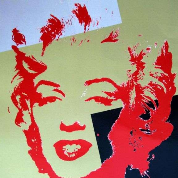 Golden Marilyn 11.44 by Warhol, Andy