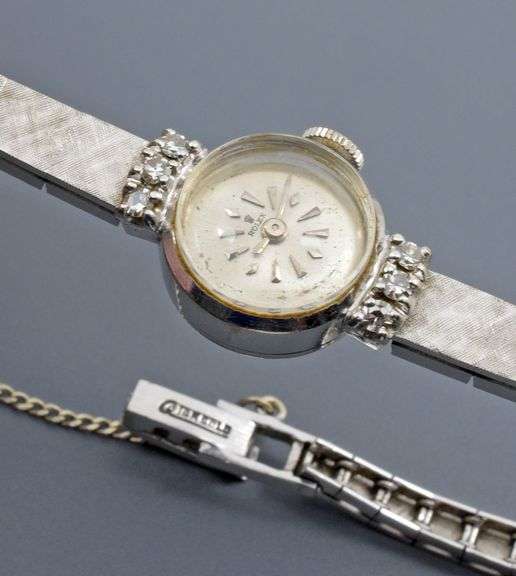Sweet 1954 Women's Rolex 14K WG & Diamond Watch