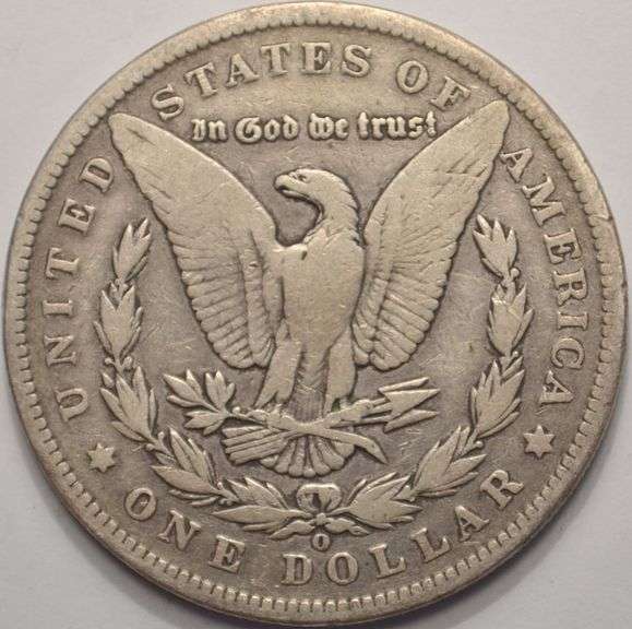 1891-O Morgan Silver Dollar Circulated