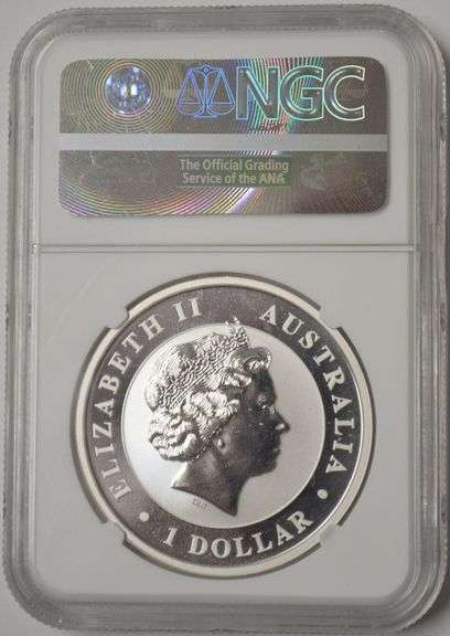 2016 P Australia Silver Dollar Eagle NGC MS 70