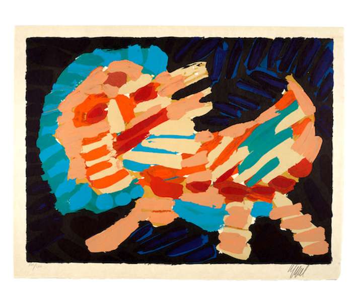 Karel Appel- Smiling Cat