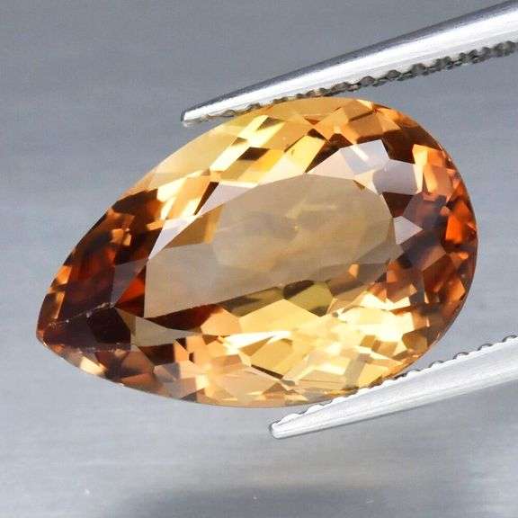 Captivating 7.28ct bi-color Imperial Topaz
