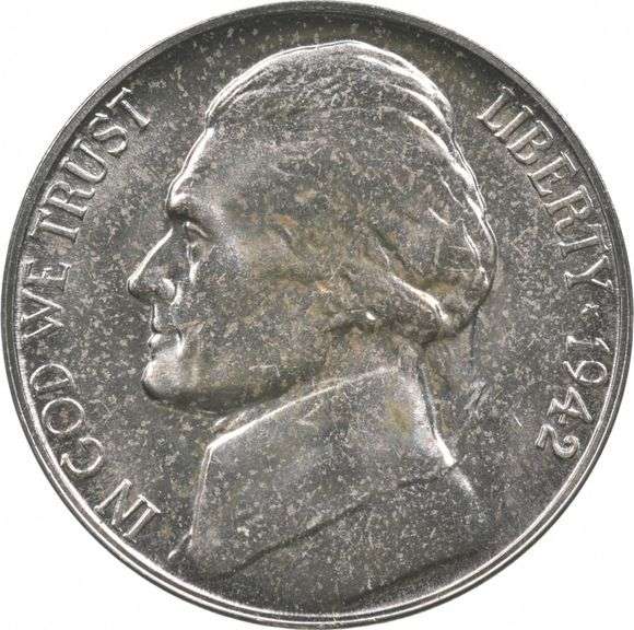 1942 Jefferson Nickel PROOF