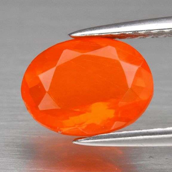 Amazing color 1.12ct Fanta orange Fire Opal