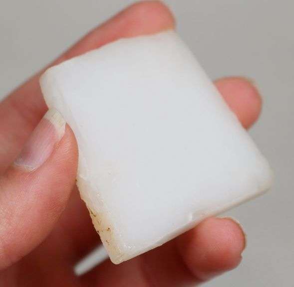 All natural 165ct rough white Jade