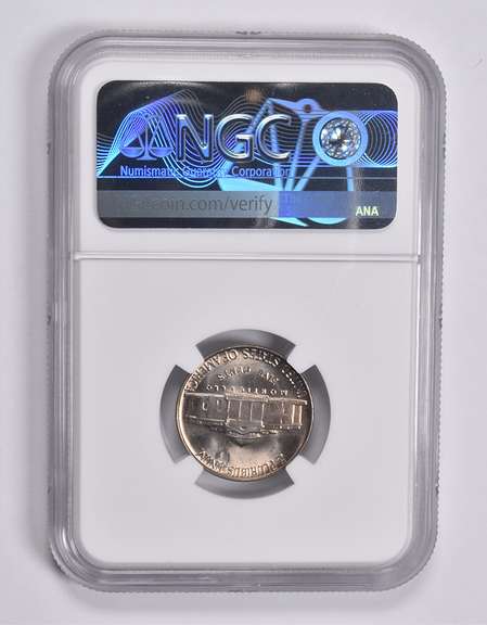 MS66 5FS 1947 Jefferson Nickel NGC