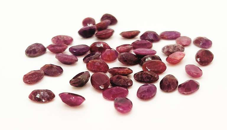 Marvelous Collection of 27.00CTW Parcel of Rubies