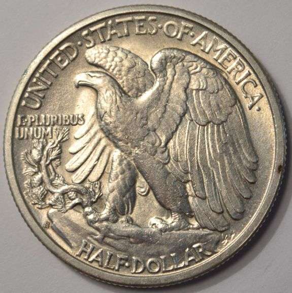 1943-S Walking Liberty Half Dollar BU