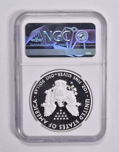 PF70UCAM 2020-W American Silver Eagle Atlanta ANA Release Congrats NGC