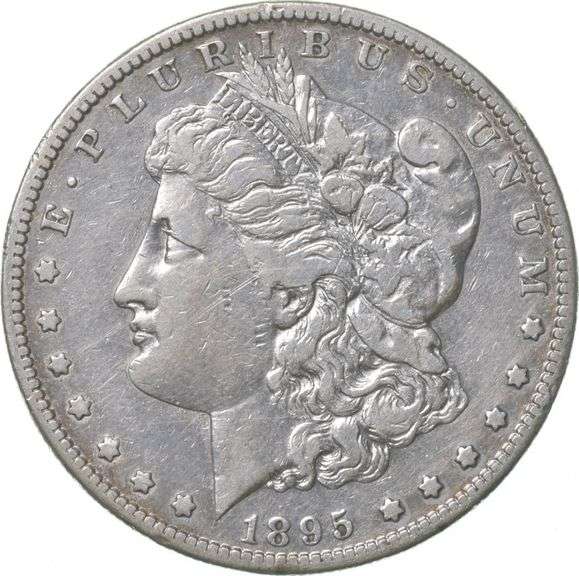 1895-S Morgan Silver Dollar