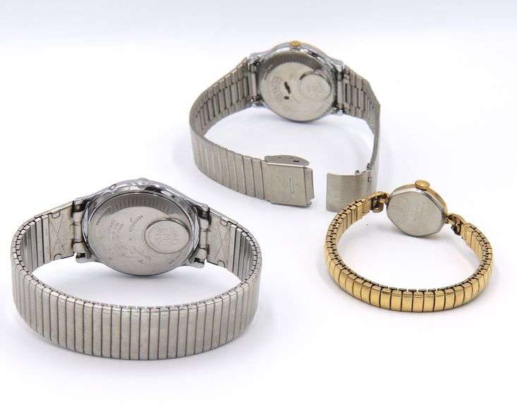 Group of 3 Timex Quartz Watches