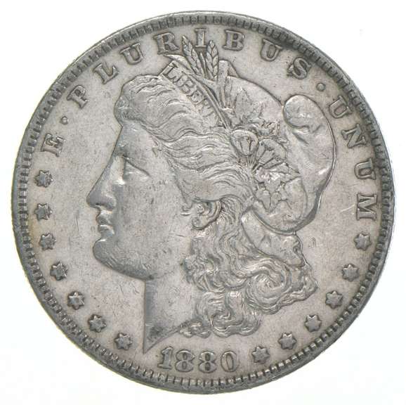 1880-O Morgan Silver Dollar Micro O