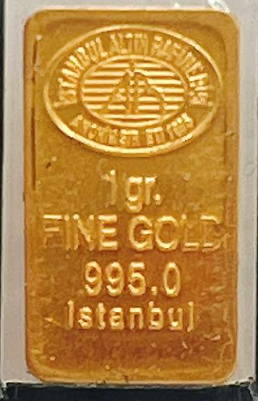 1 Gram Pure Gold Bar