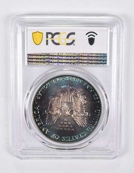 MS66 1993 American Silver Eagle PCGS