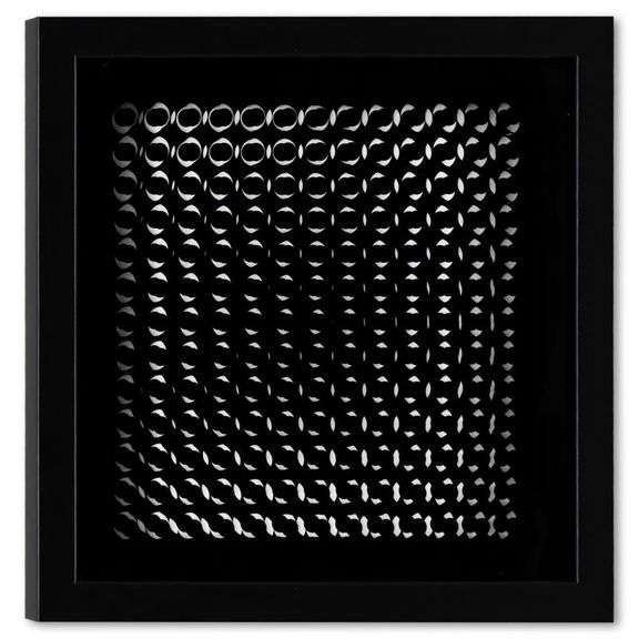 Trois Dimensions Optique by Vasarely (1908-1997)