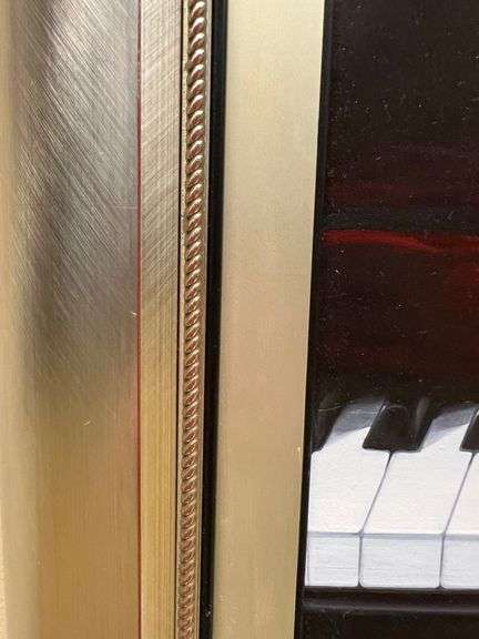 Music Lover Painting Martina Yeon Rose on a Piano