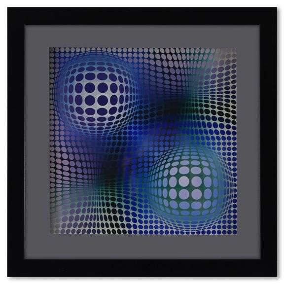 Structures Universelles Du Damier by Vasarely (1908-1997)
