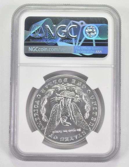Error MS69 2021-D Morgan Silver Dollar OBV Struck Thru ER Anniv. NGC