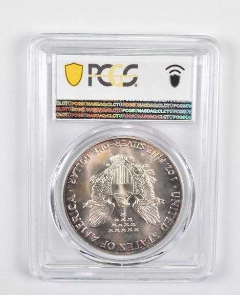 MS68 1987 American Silver Eagle - PCGS Beautiful Tone!