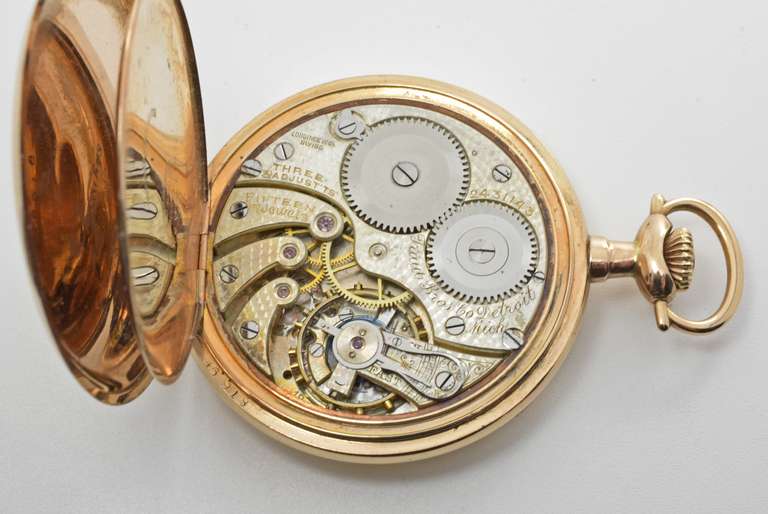 Elegant 1908 Longines GF Pocket Watch