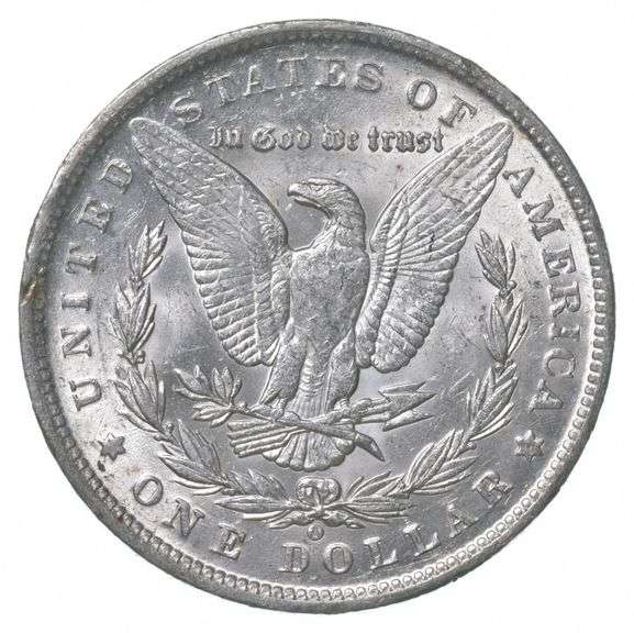 1890-O Morgan Silver Dollar