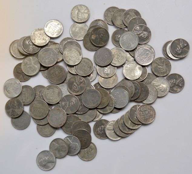 100 Nicer 1943 Steel Cents.