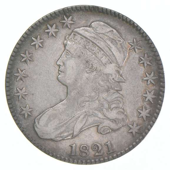 1821 Capped Bust Half Dollar