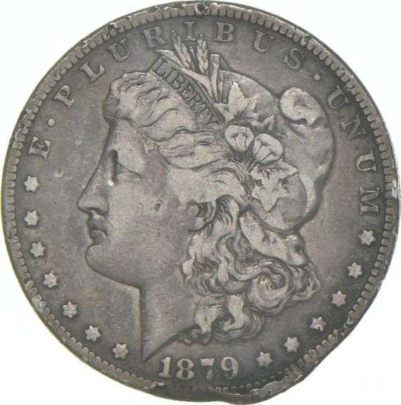 1879-S Morgan Silver Dollar Reverse 78 Rev 1878