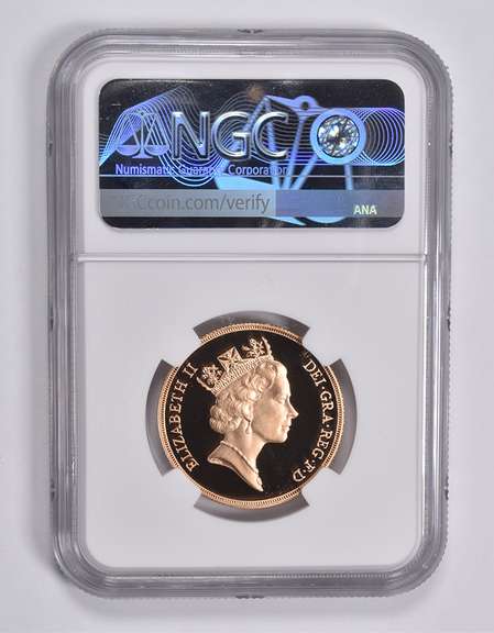 PF70 UCAM 1988 Great Britain 2 Sovereign NGC Pounds