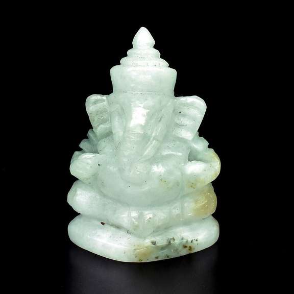 Detailed 34.91ct Jade carving