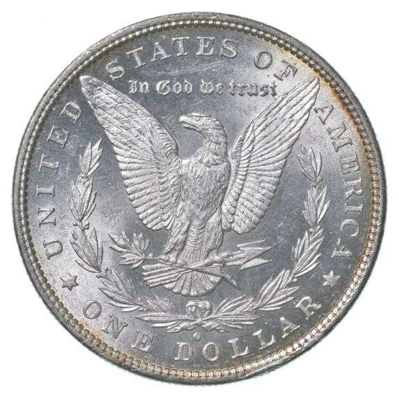 1880-O Morgan Silver Dollar